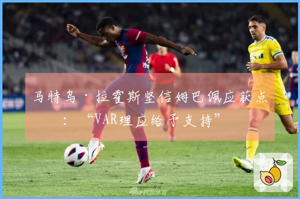 马特乌·拉霍斯坚信姆巴佩应获点球：“VAR理应给予支持”