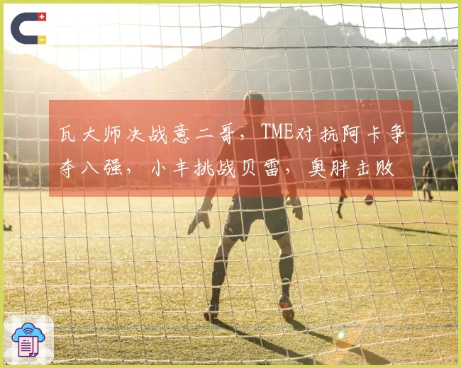 瓦大师决战意二哥，TME对抗阿卡争夺八强，小丰挑战贝雷，奥胖击败菲一姐